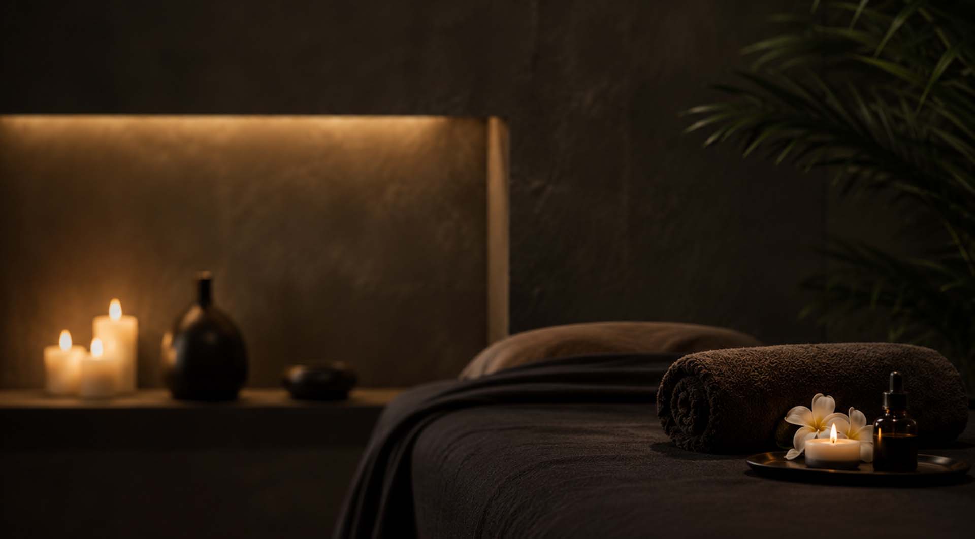 Dark Spa Room