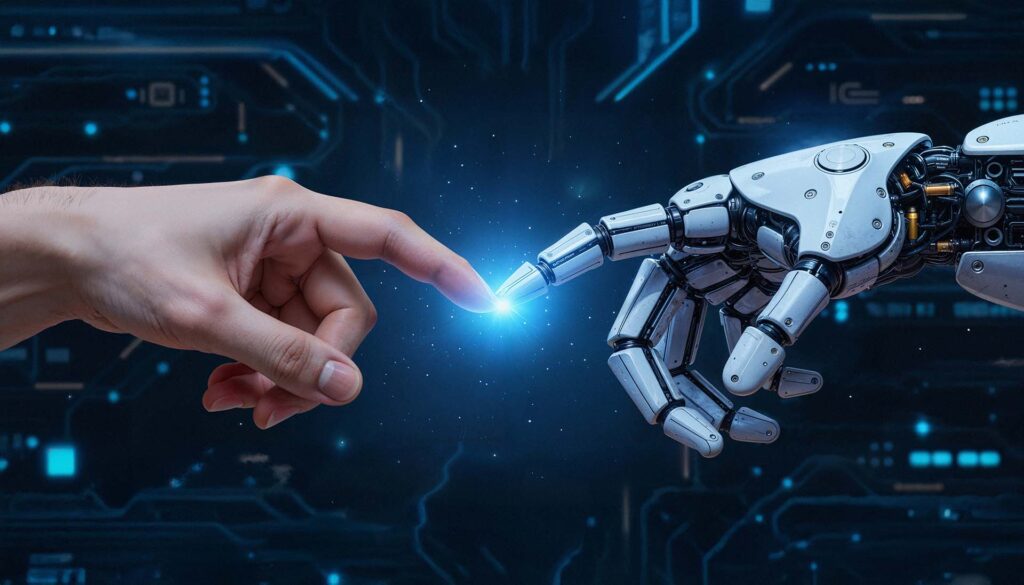 artificial-intelligence-ai-technology-robot-hand-human-interaction-future-technology-robotics-1710416-pxhere.com